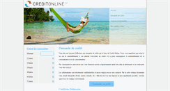 Desktop Screenshot of creditonline.ch